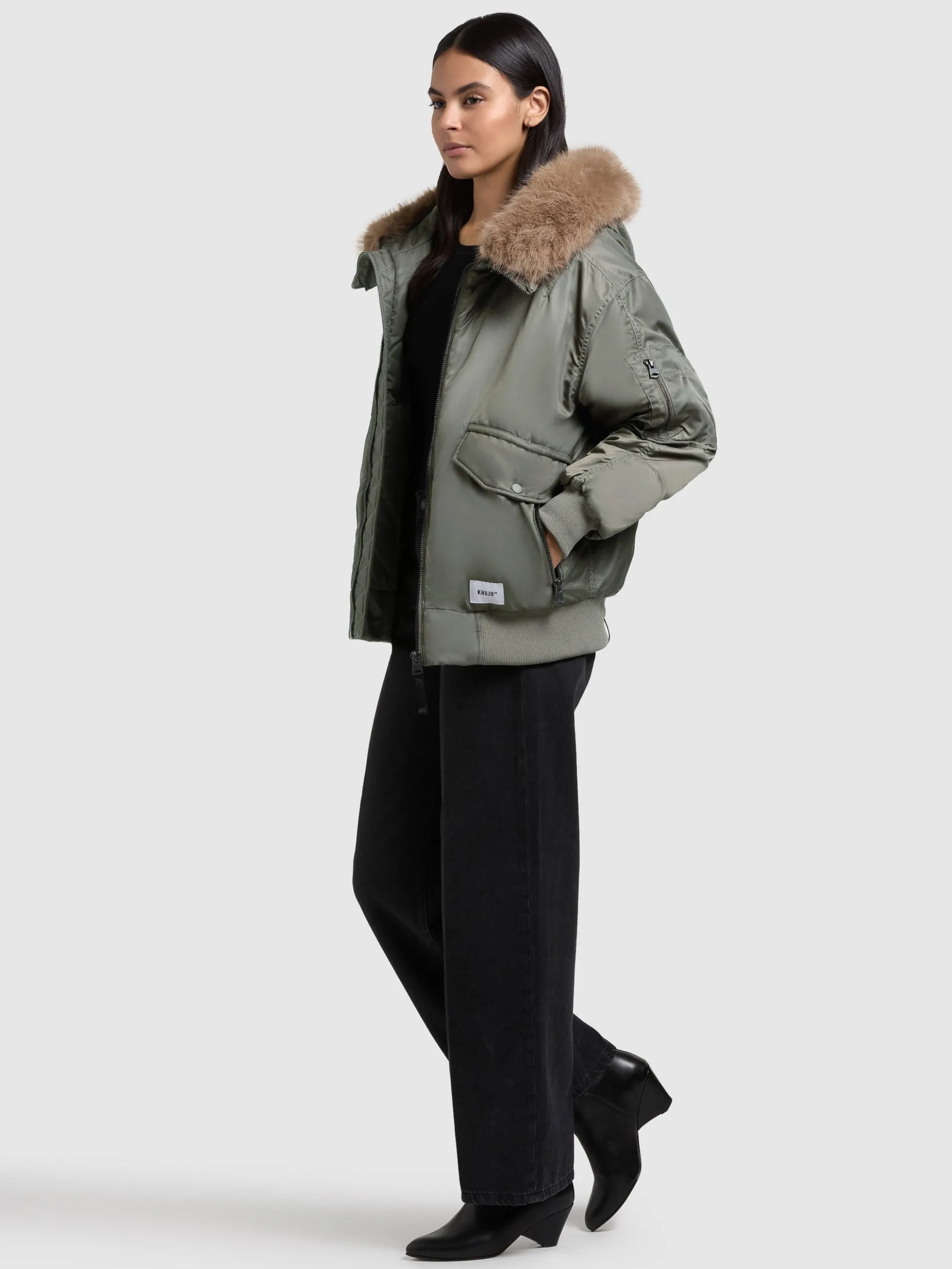 Jacke CELA SAGE GREEN