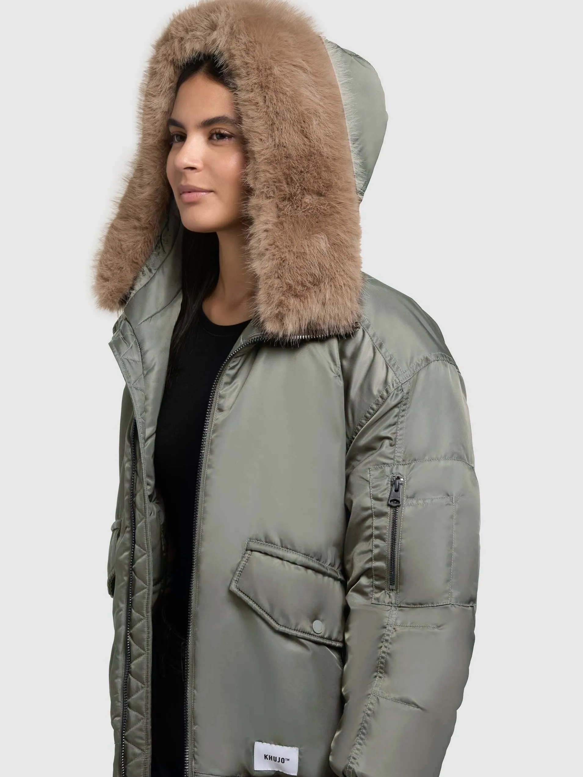 Jacke CELA SAGE GREEN