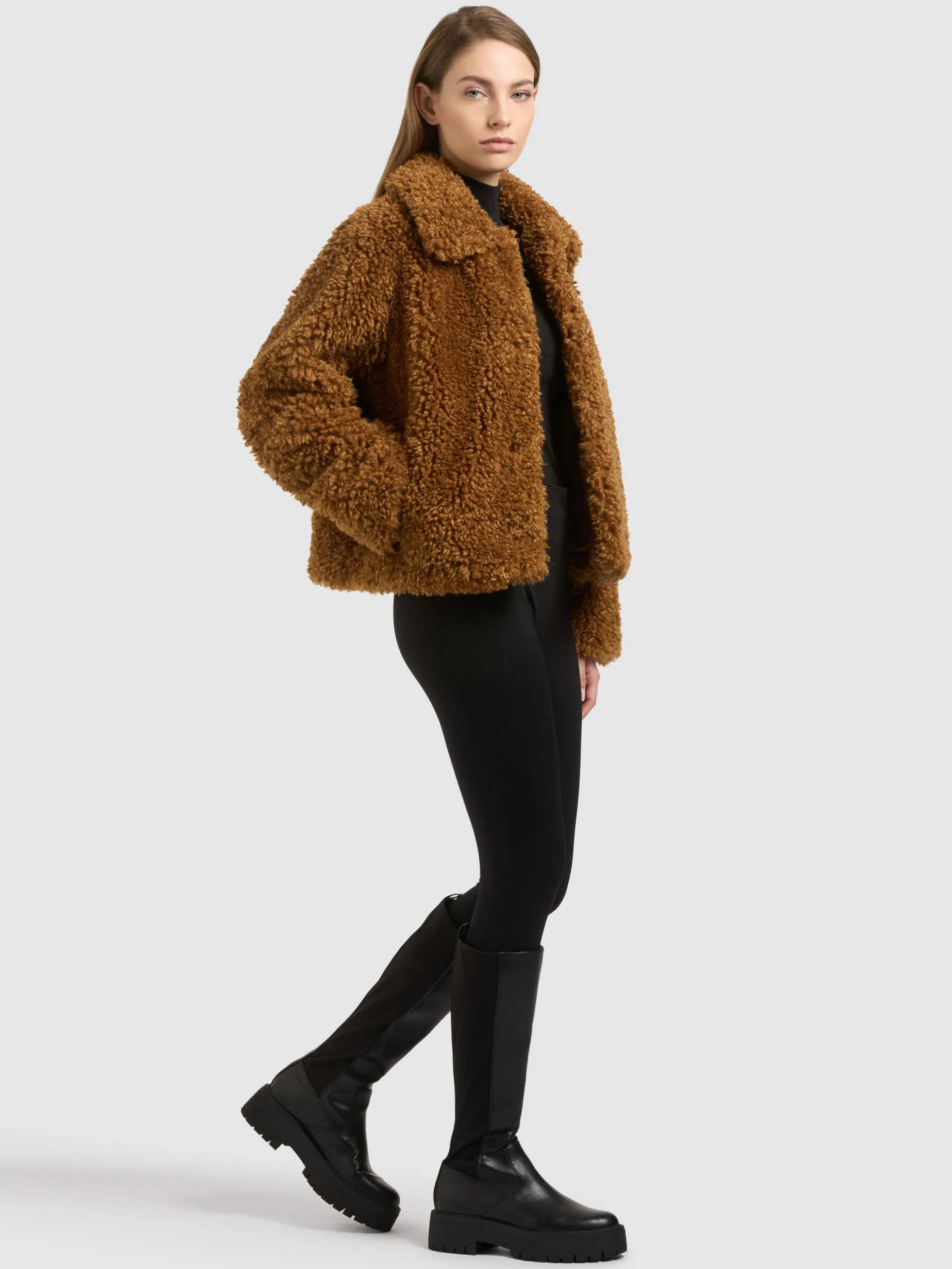 Jacke CHAYA RUST BROWN