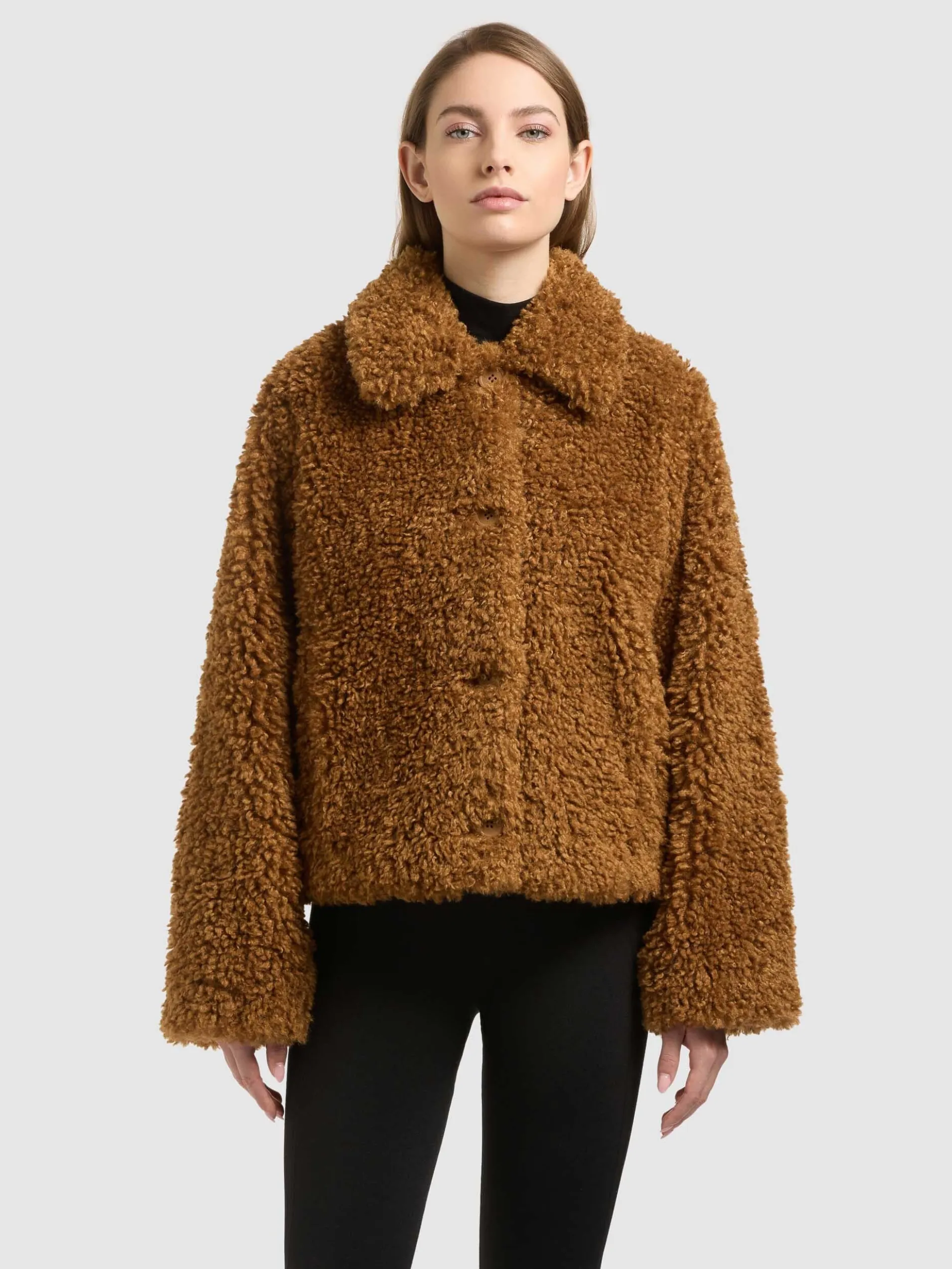Jacke CHAYA RUST BROWN