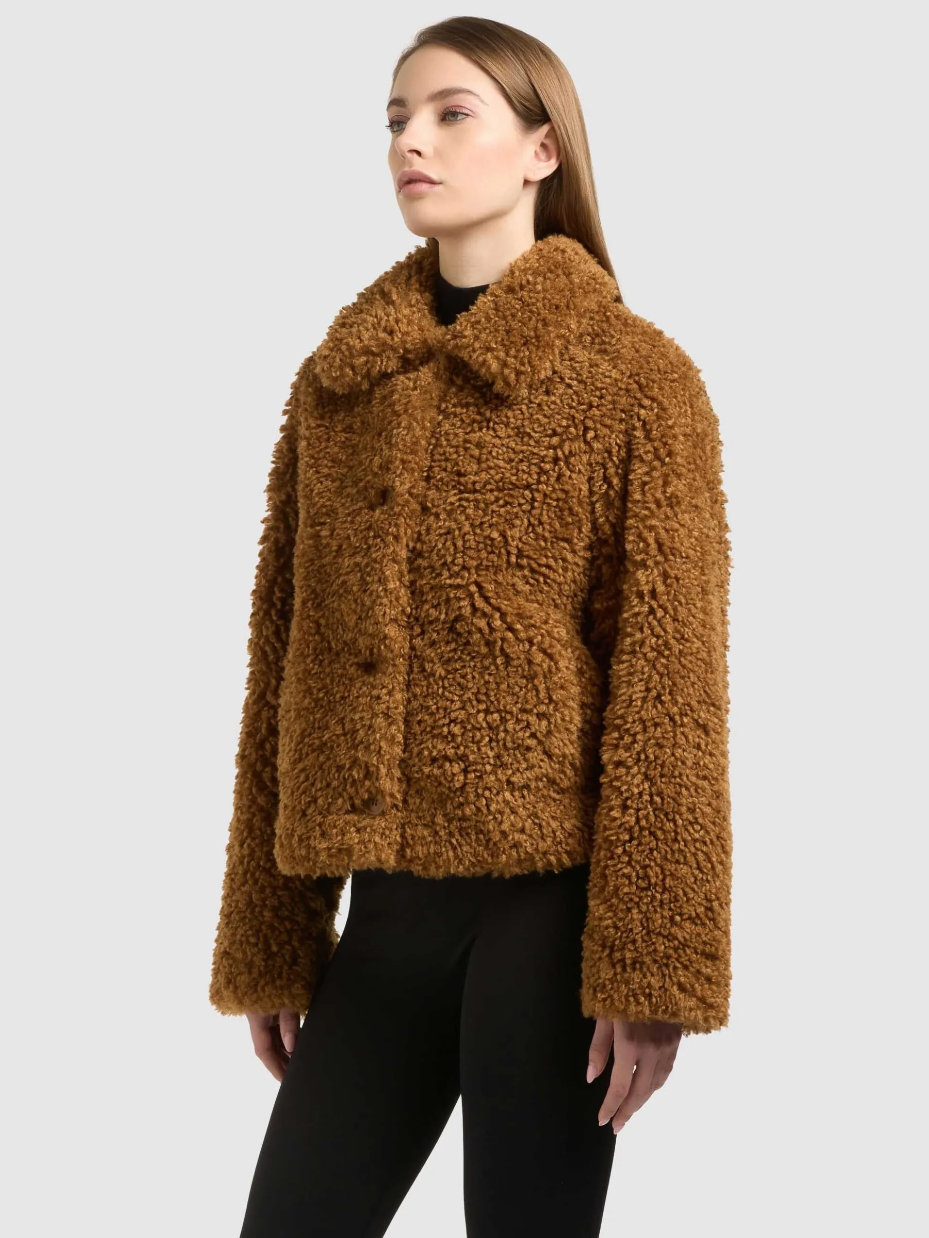 Jacke CHAYA RUST BROWN