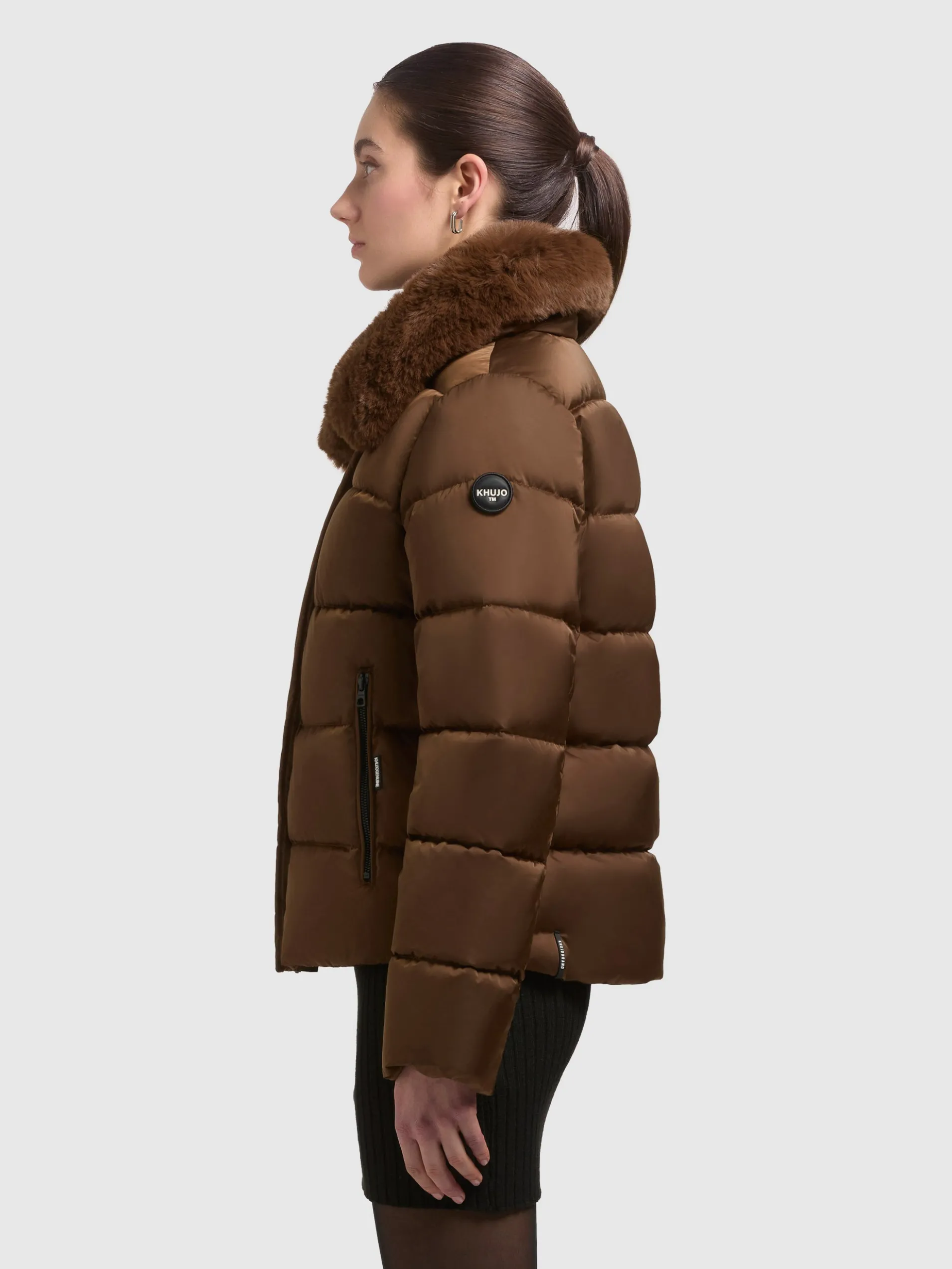Jacke CLIA COPPER BROWN