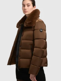 Jacke CLIA COPPER BROWN