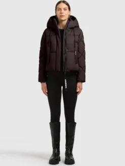 Jacke DAFNA2 MATT MOODY PLUM