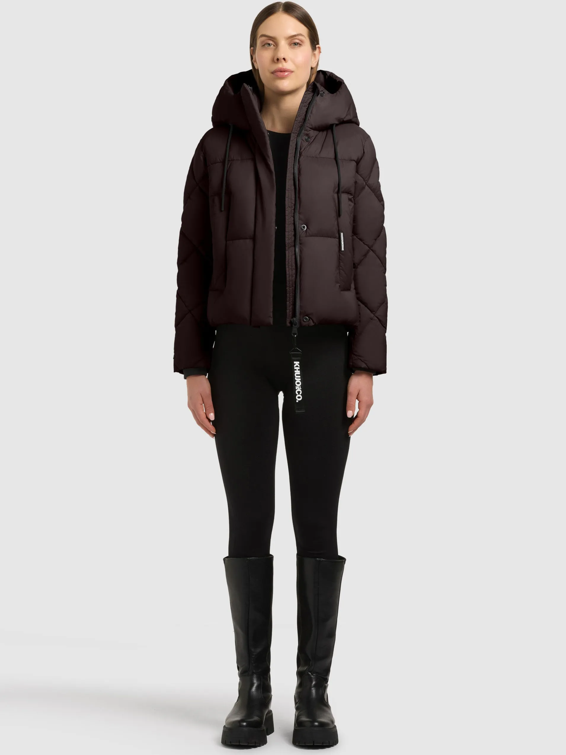 Jacke DAFNA2 MATT MOODY PLUM