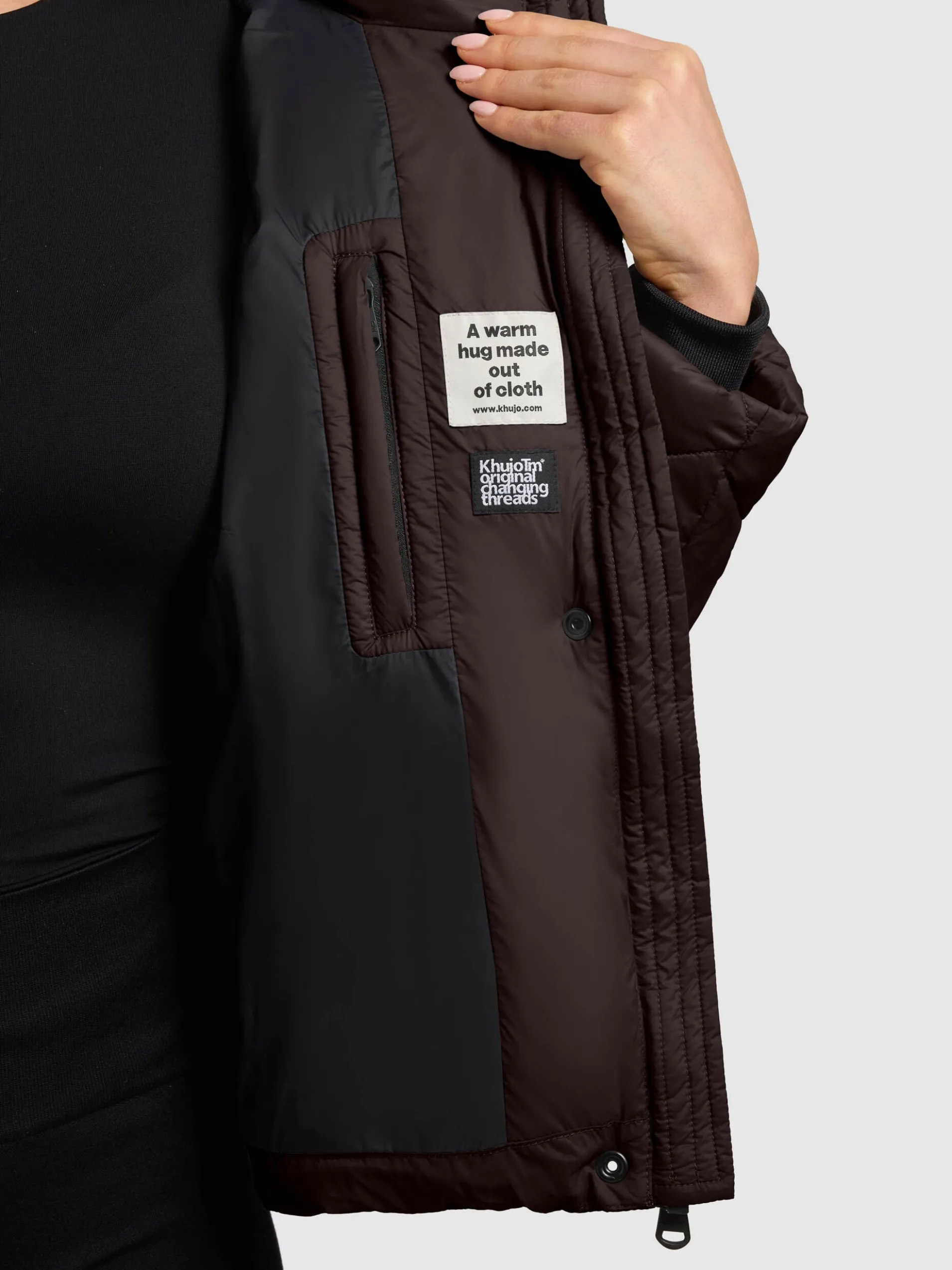 Jacke DAFNA2 MATT MOODY PLUM