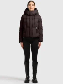 Jacke DAFNA2 MATT MOODY PLUM