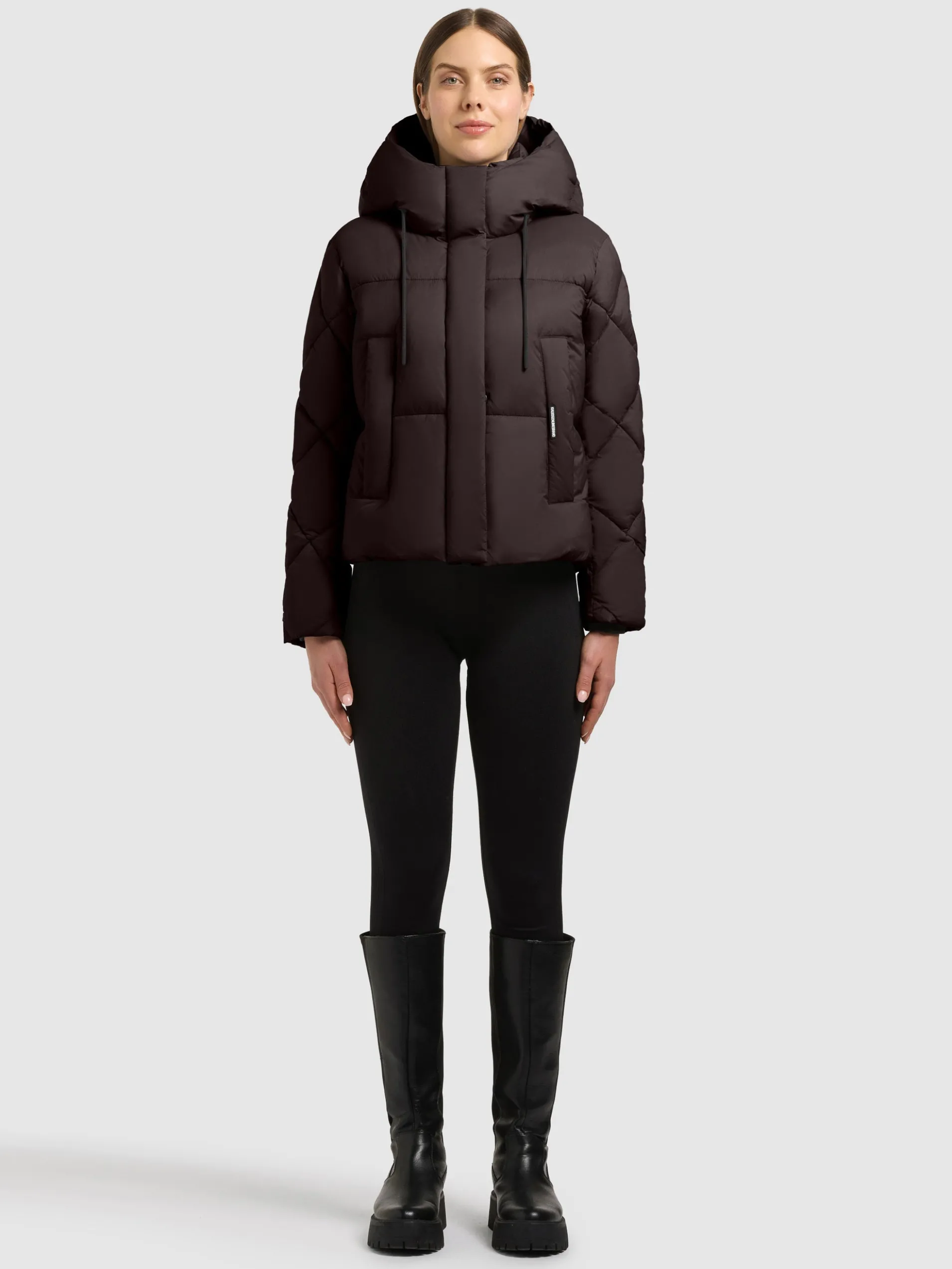 Jacke DAFNA2 MATT MOODY PLUM