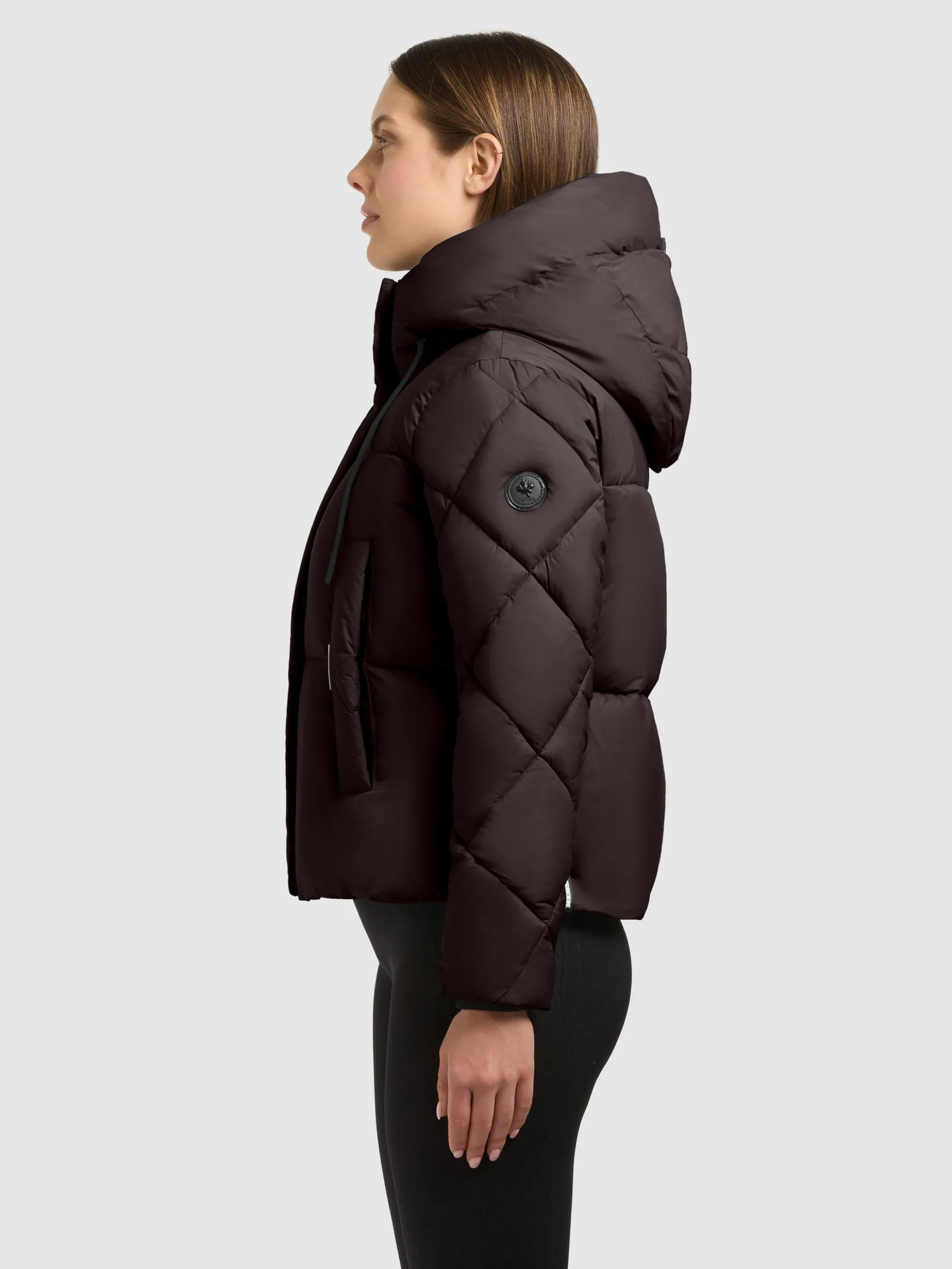 Jacke DAFNA2 MATT MOODY PLUM