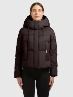 Jacke DAFNA2 MATT MOODY PLUM