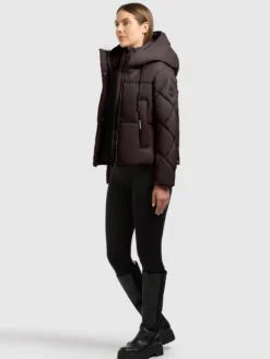 Jacke DAFNA2 MATT MOODY PLUM