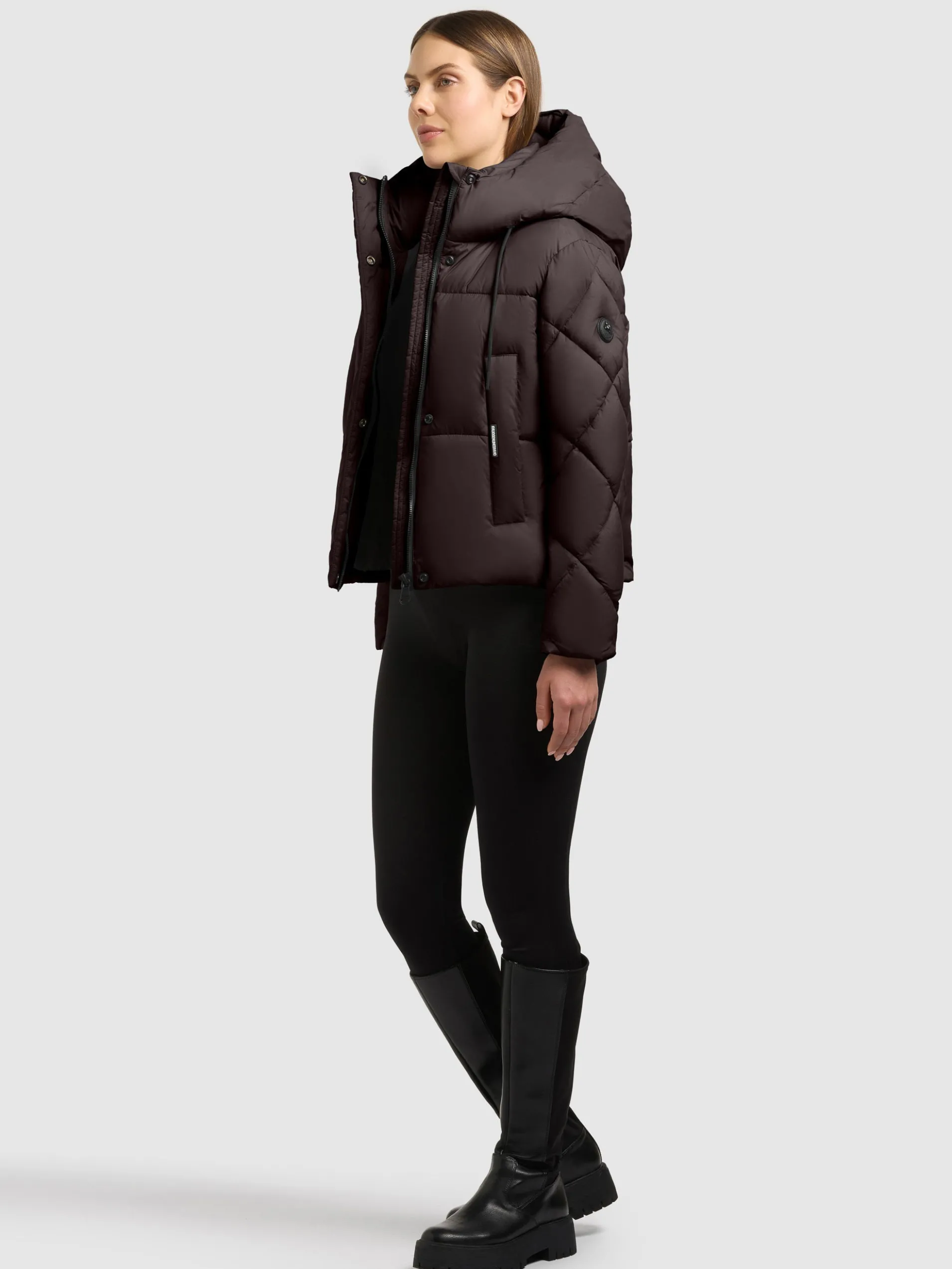 Jacke DAFNA2 MATT MOODY PLUM