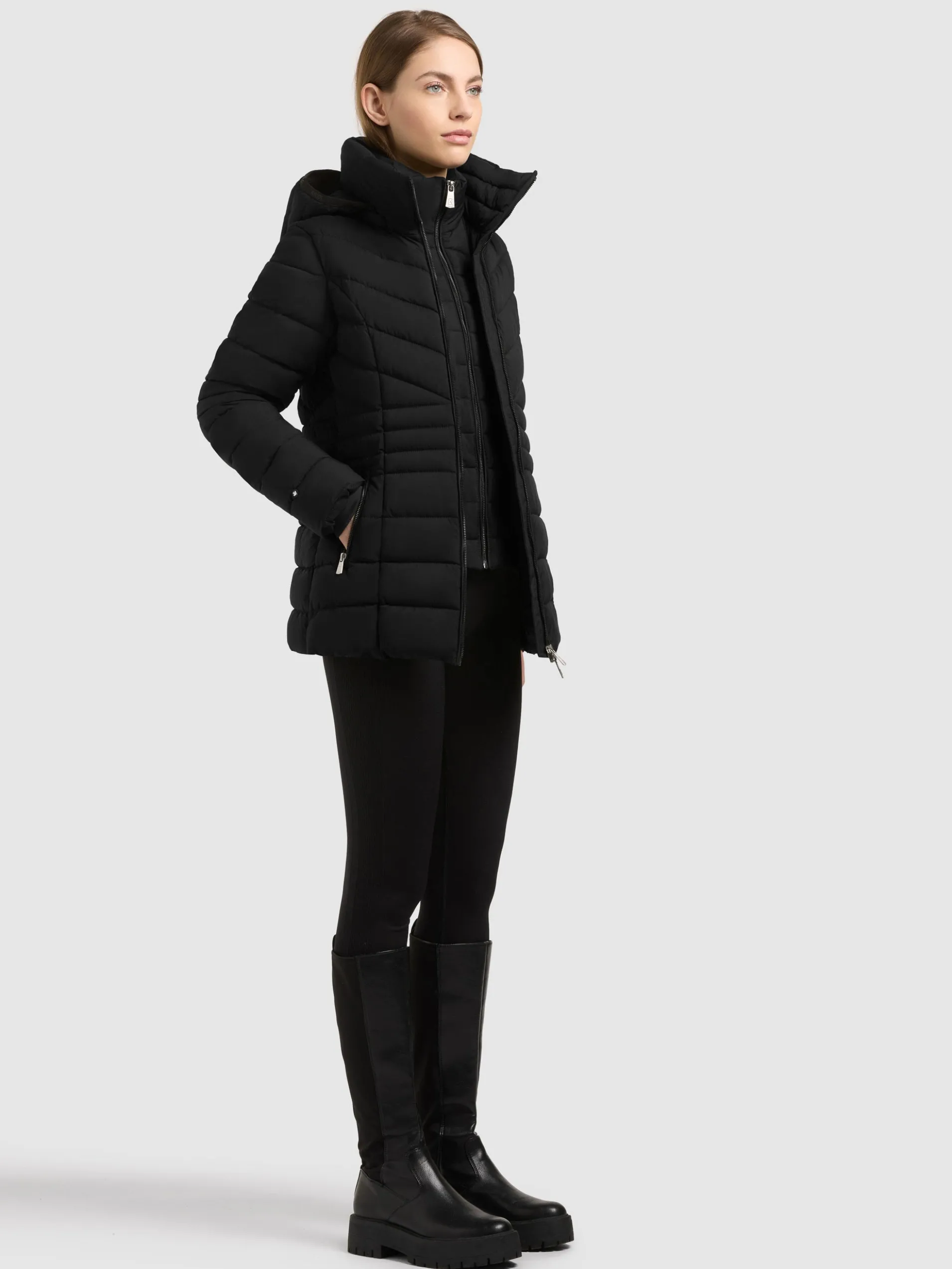 Jacke DALETT - 2IN1 BLACK