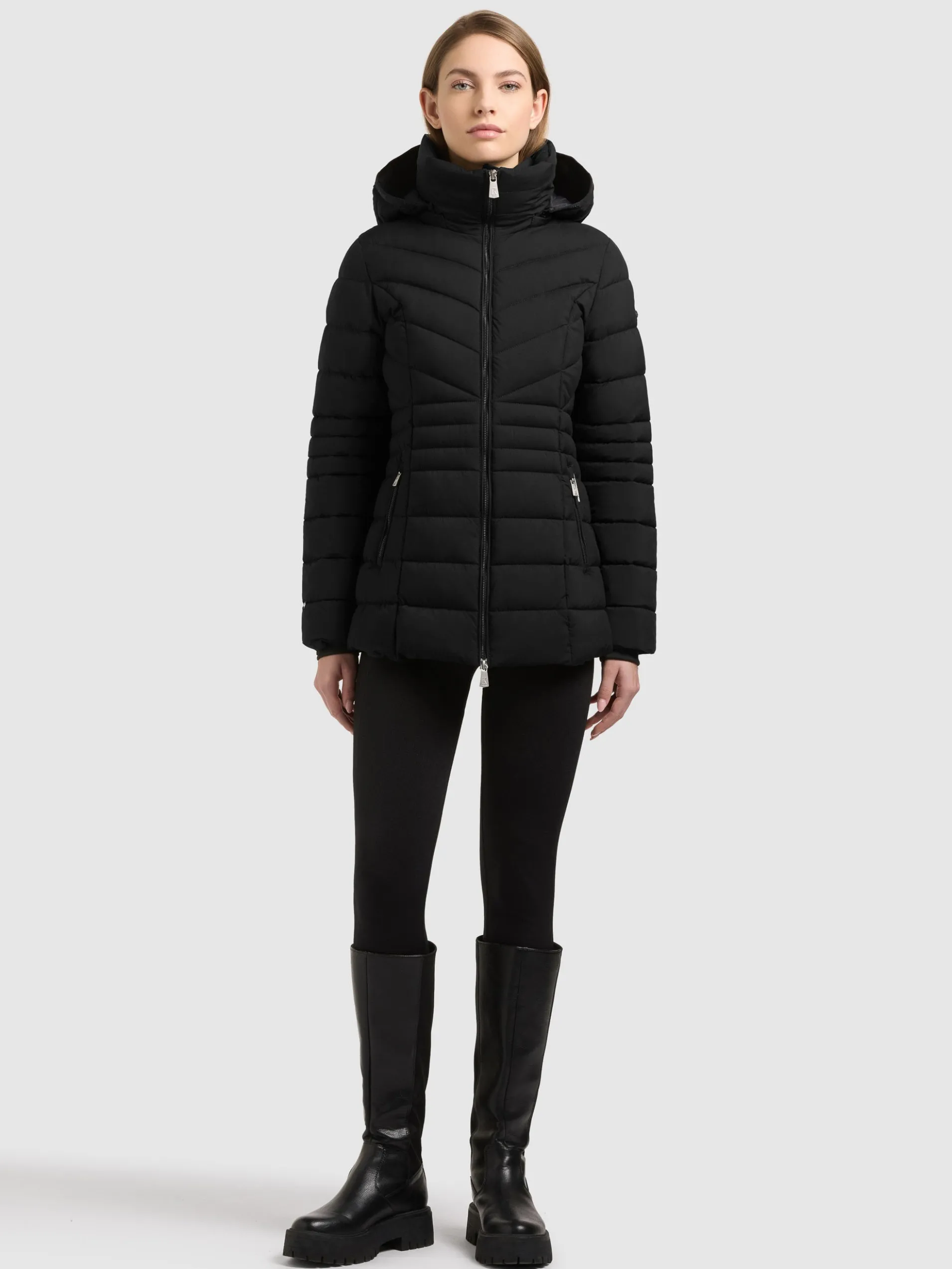 Jacke DALETT - 2IN1 BLACK