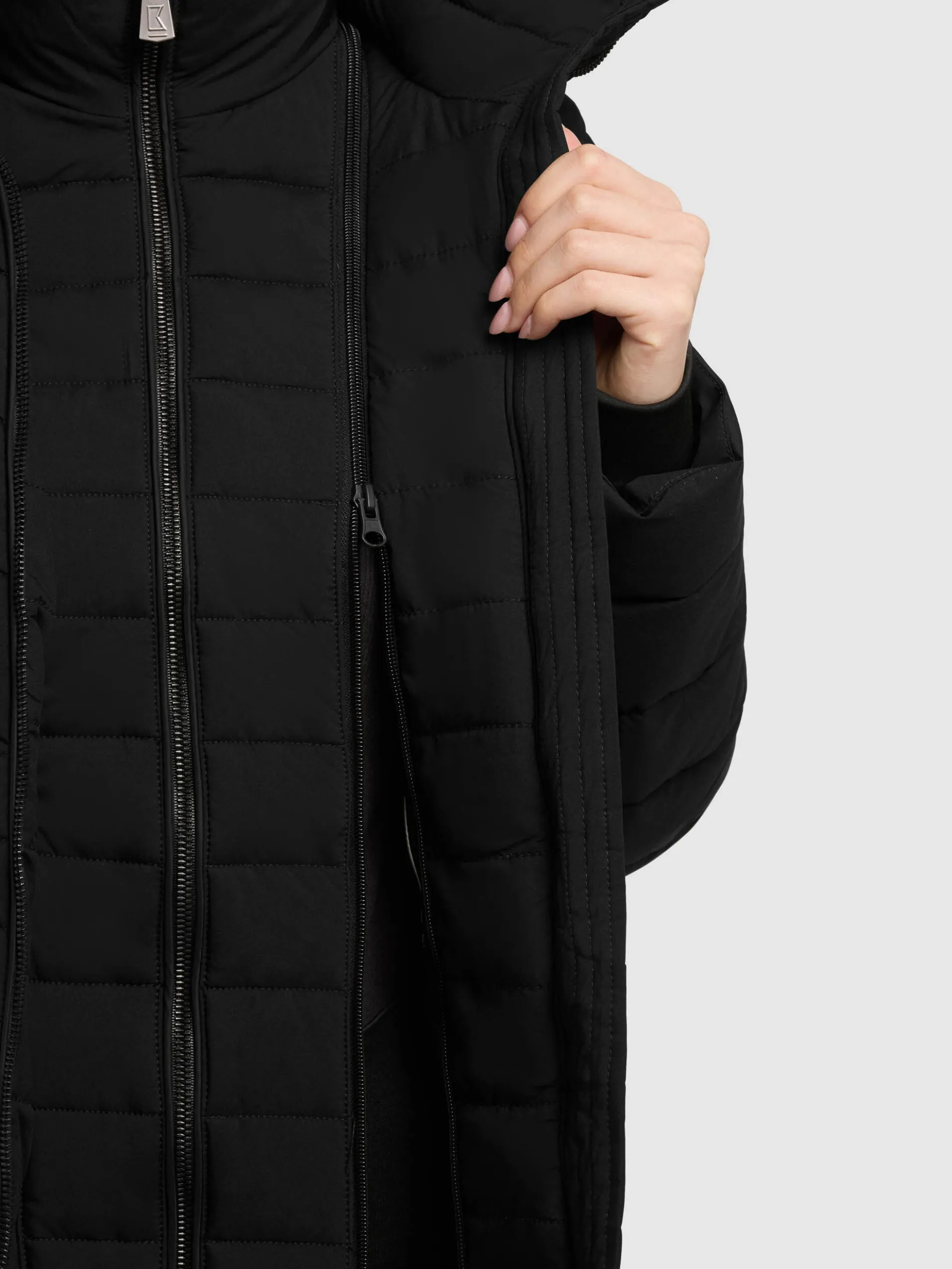 Jacke DALETT - 2IN1 BLACK