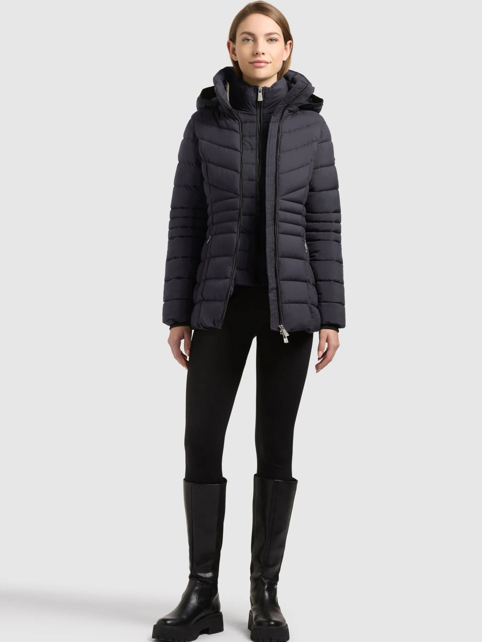 Jacke DALETT - 2IN1 SHARK GREY