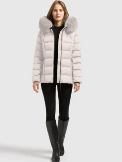 Jacke DANIDA. DOVE WHITE