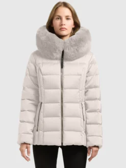 Jacke DANIDA. DOVE WHITE