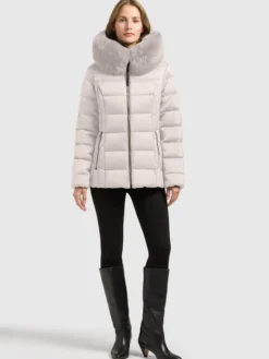 Jacke DANIDA. DOVE WHITE