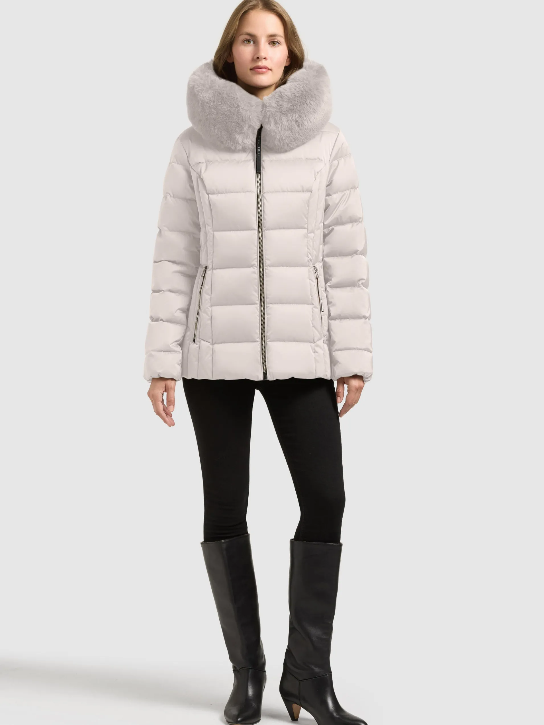 Jacke DANIDA. DOVE WHITE