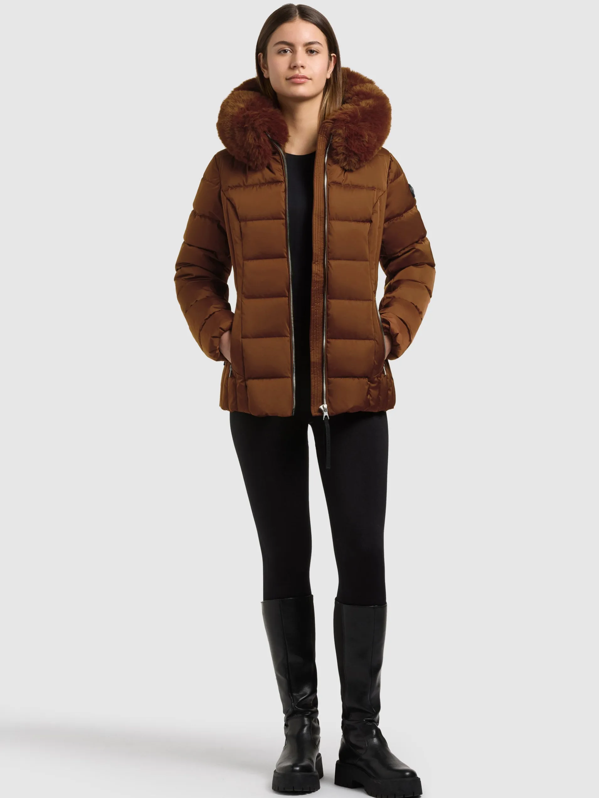 Jacke DANIDA. GINGERBREAD BROWN