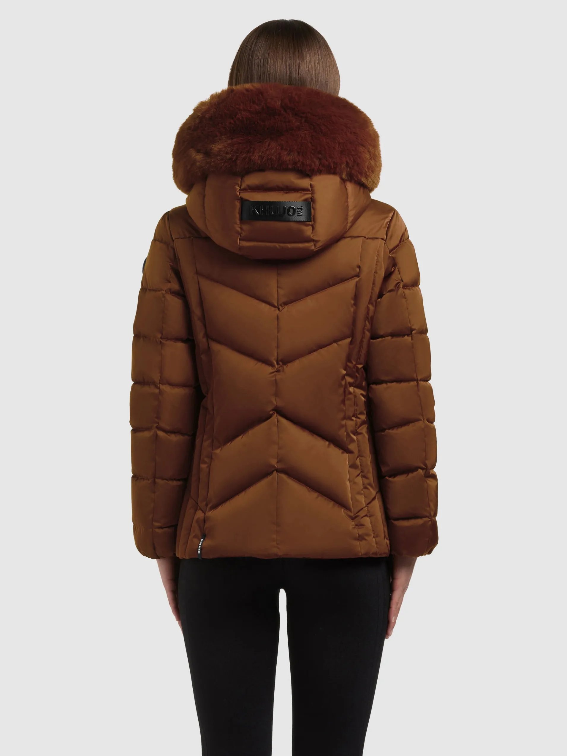 Jacke DANIDA. GINGERBREAD BROWN