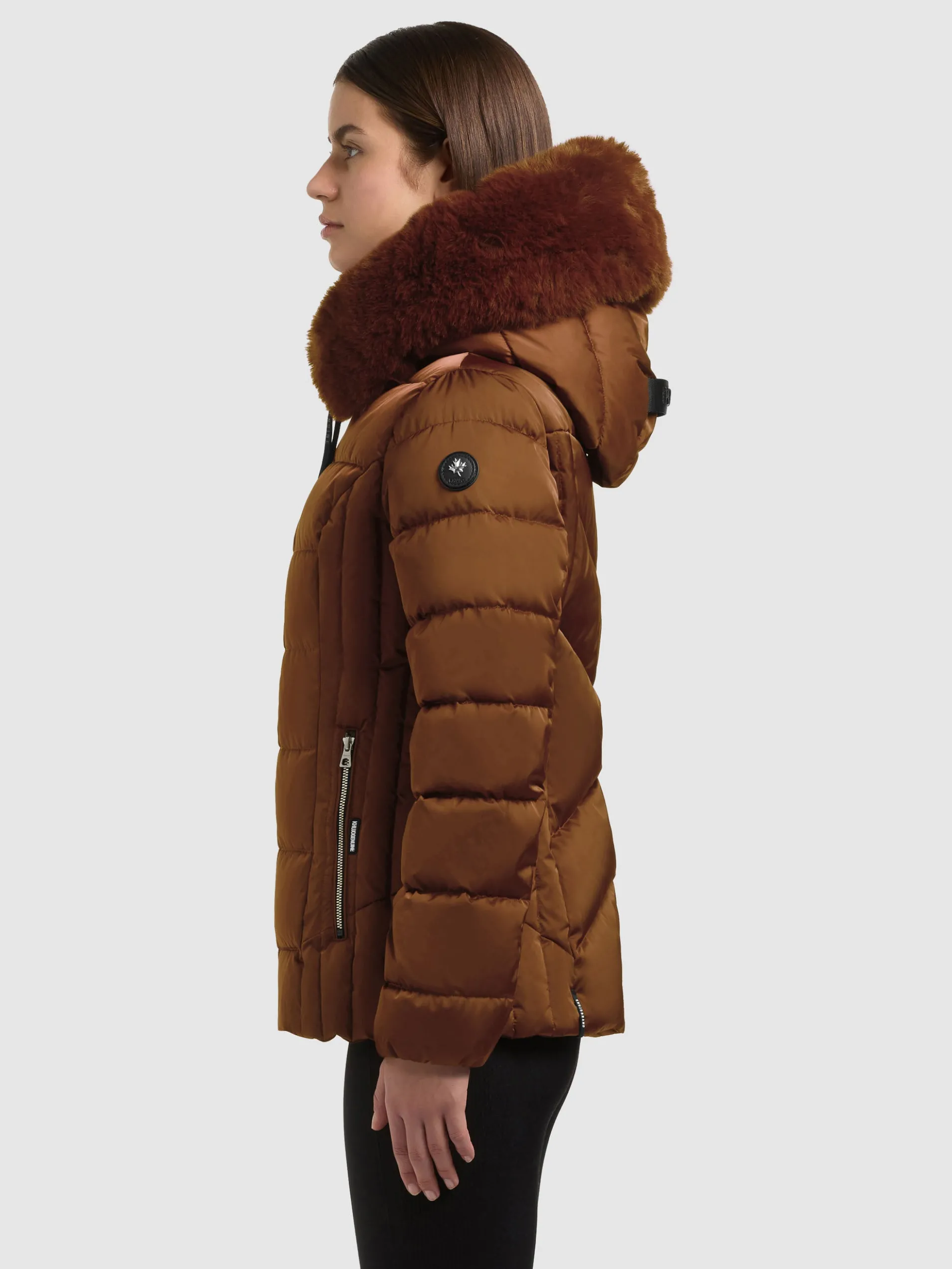 Jacke DANIDA. GINGERBREAD BROWN