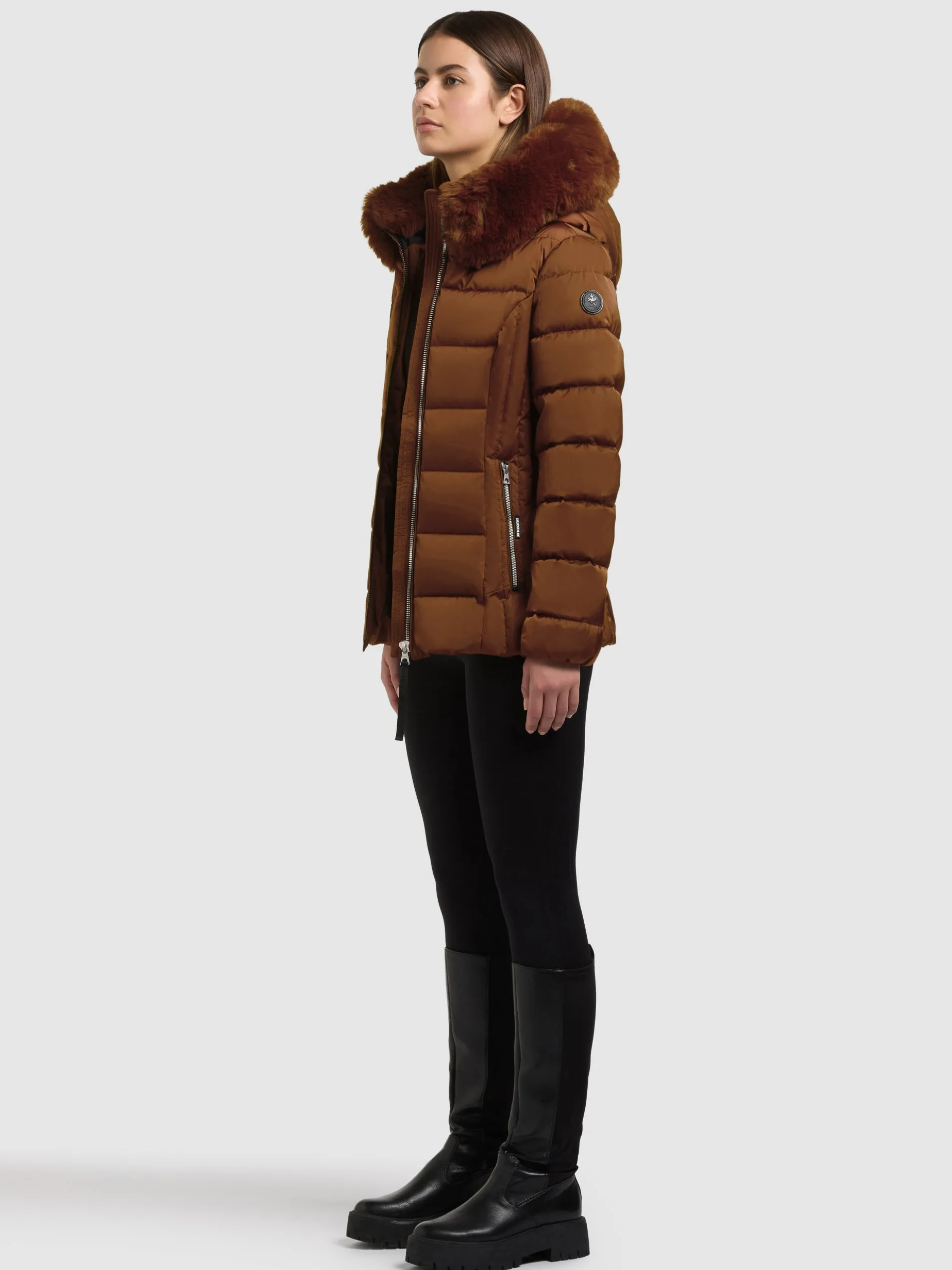 Jacke DANIDA. GINGERBREAD BROWN