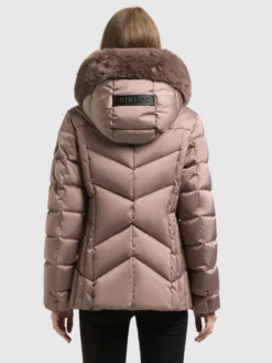 Jacke DANIDA. SATIN TAUPE