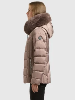Jacke DANIDA. SATIN TAUPE