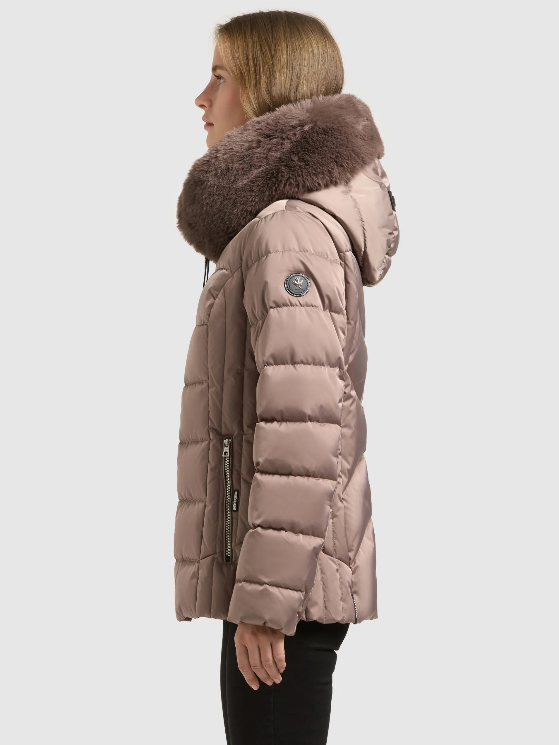 Jacke DANIDA. SATIN TAUPE