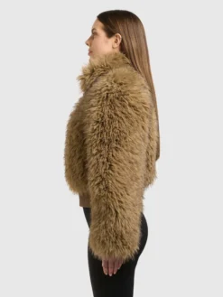 Jacke DANNEA LIGHT BROWN