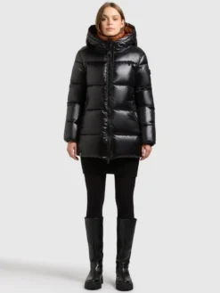 Jacke DASHA 2IN1 (Einsatz herausnehmbar) BLACK