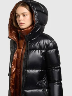 Jacke DASHA 2IN1 (Einsatz herausnehmbar) BLACK