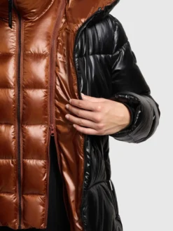 Jacke DASHA 2IN1 (Einsatz herausnehmbar) BLACK