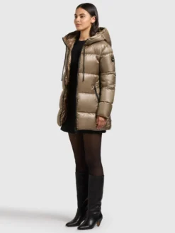 Jacke DASHA 2IN1 (Einsatz herausnehmbar) CANE BROWN