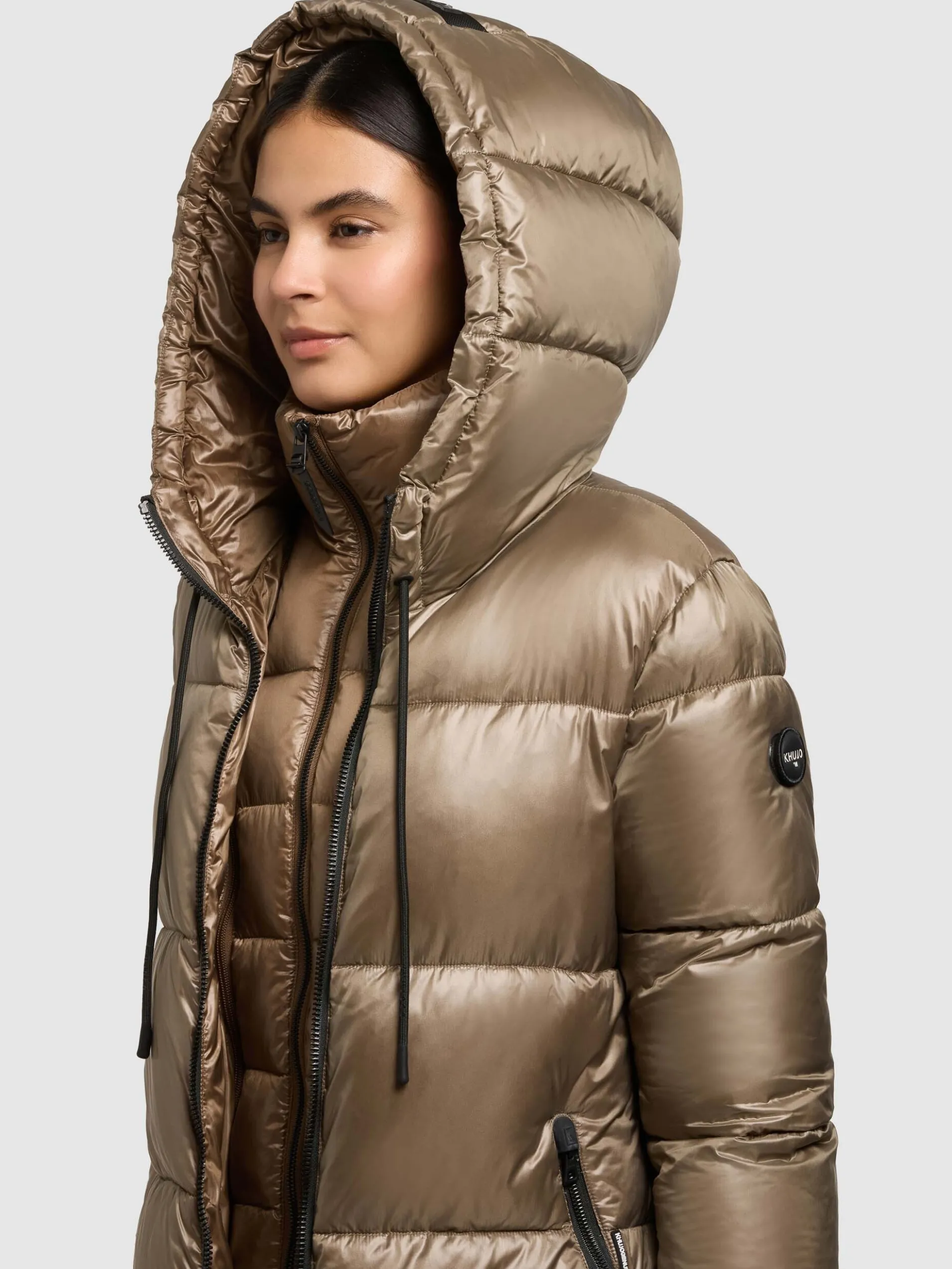 Jacke DASHA 2IN1 (Einsatz herausnehmbar) CANE BROWN