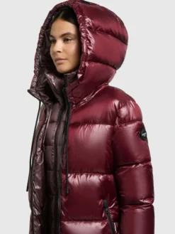 Jacke DASHA 2IN1 (Einsatz herausnehmbar) MAHAGONI RED