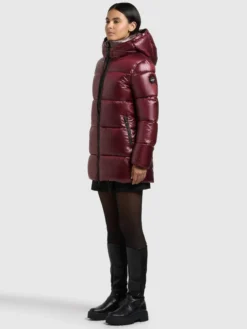 Jacke DASHA 2IN1 (Einsatz herausnehmbar) MAHAGONI RED