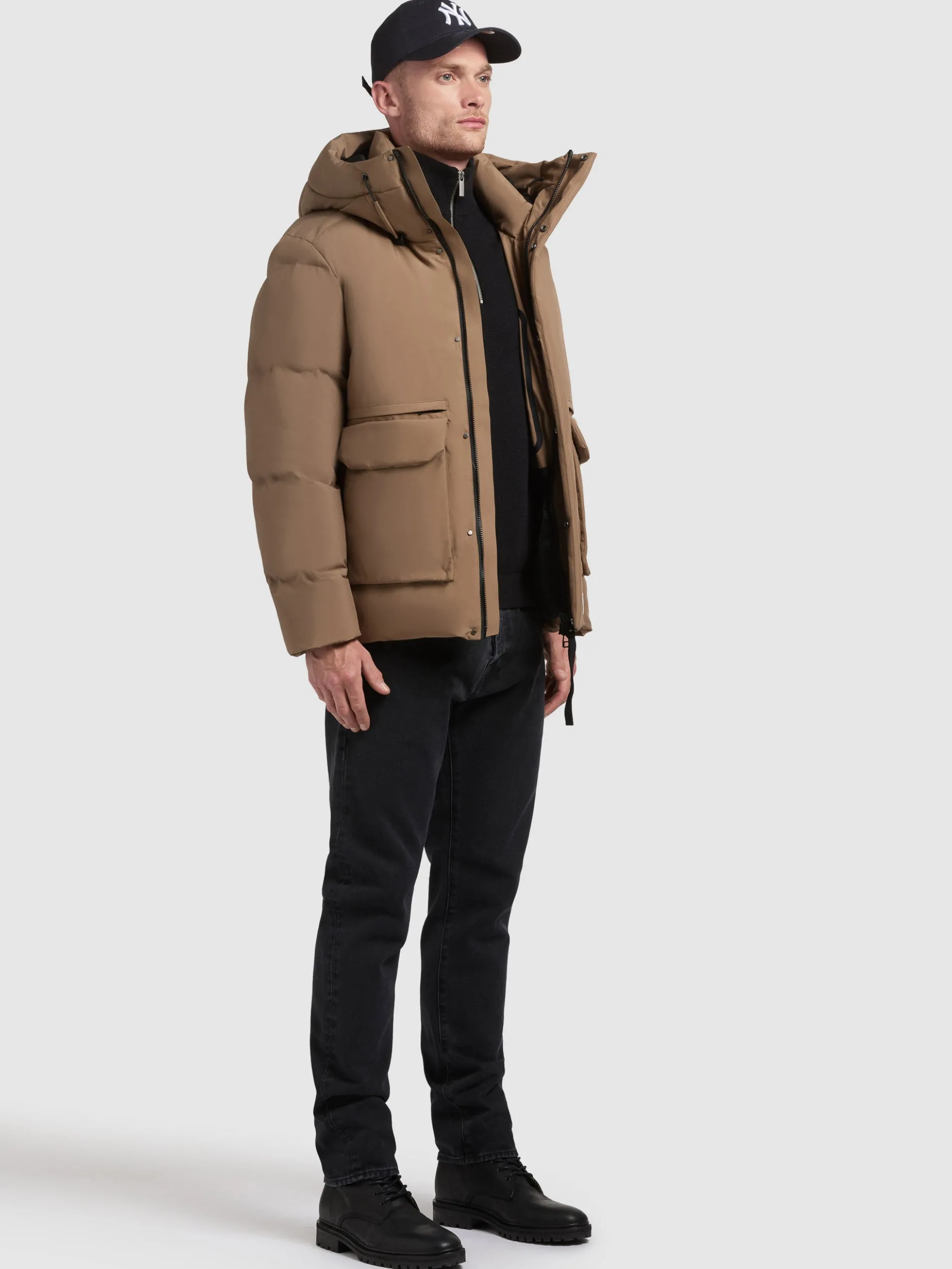 Jacke DAVE RUST BROWN