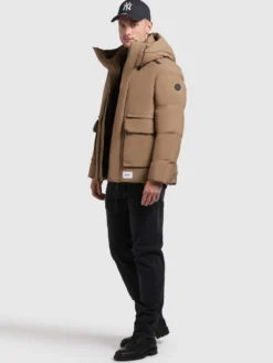 Jacke DAVE RUST BROWN