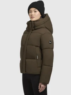 Jacke DEVINA MATT Dunkeloliv