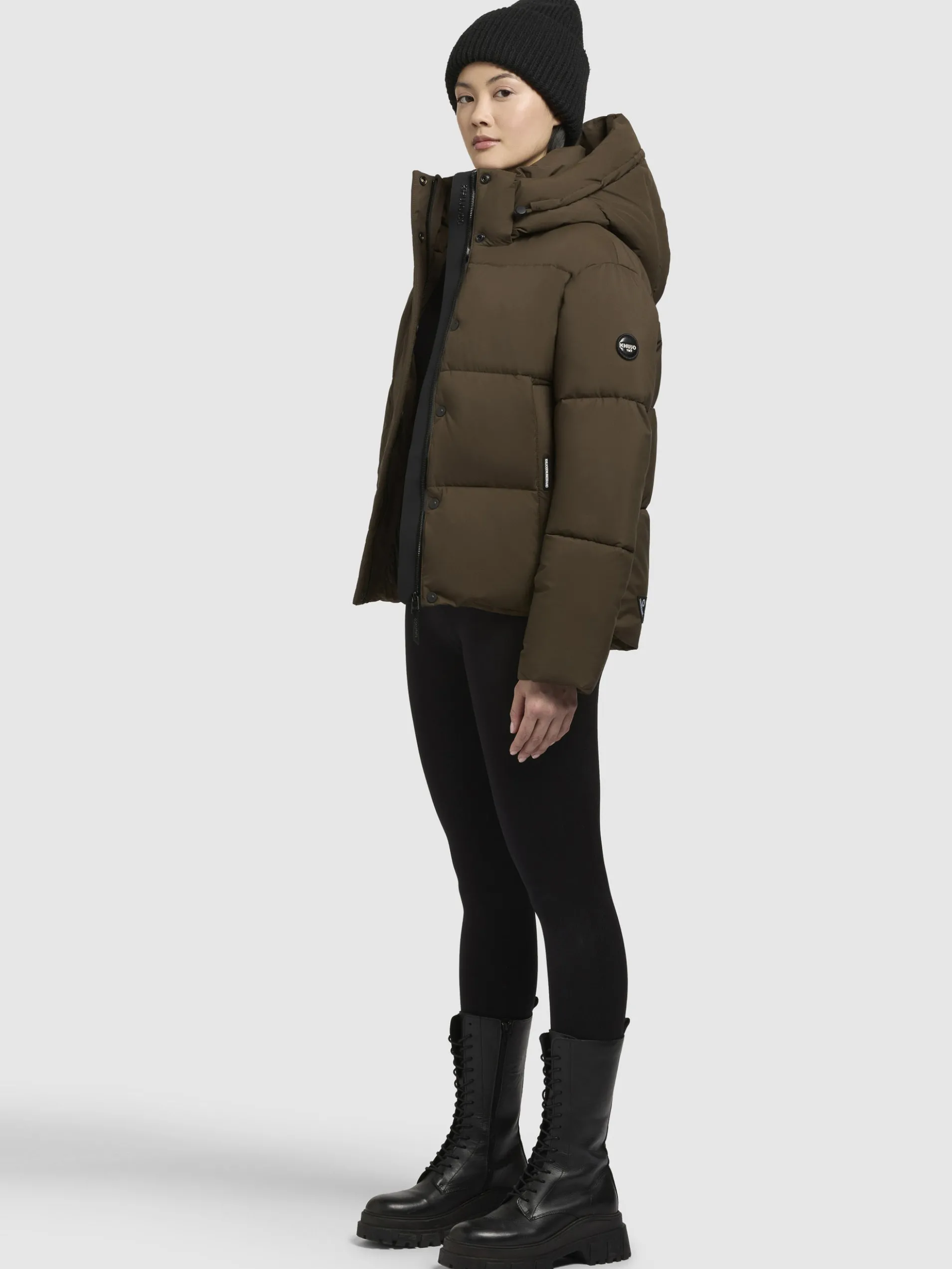 Jacke DEVINA MATT Dunkeloliv