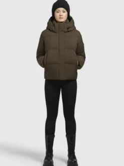 Jacke DEVINA MATT Dunkeloliv