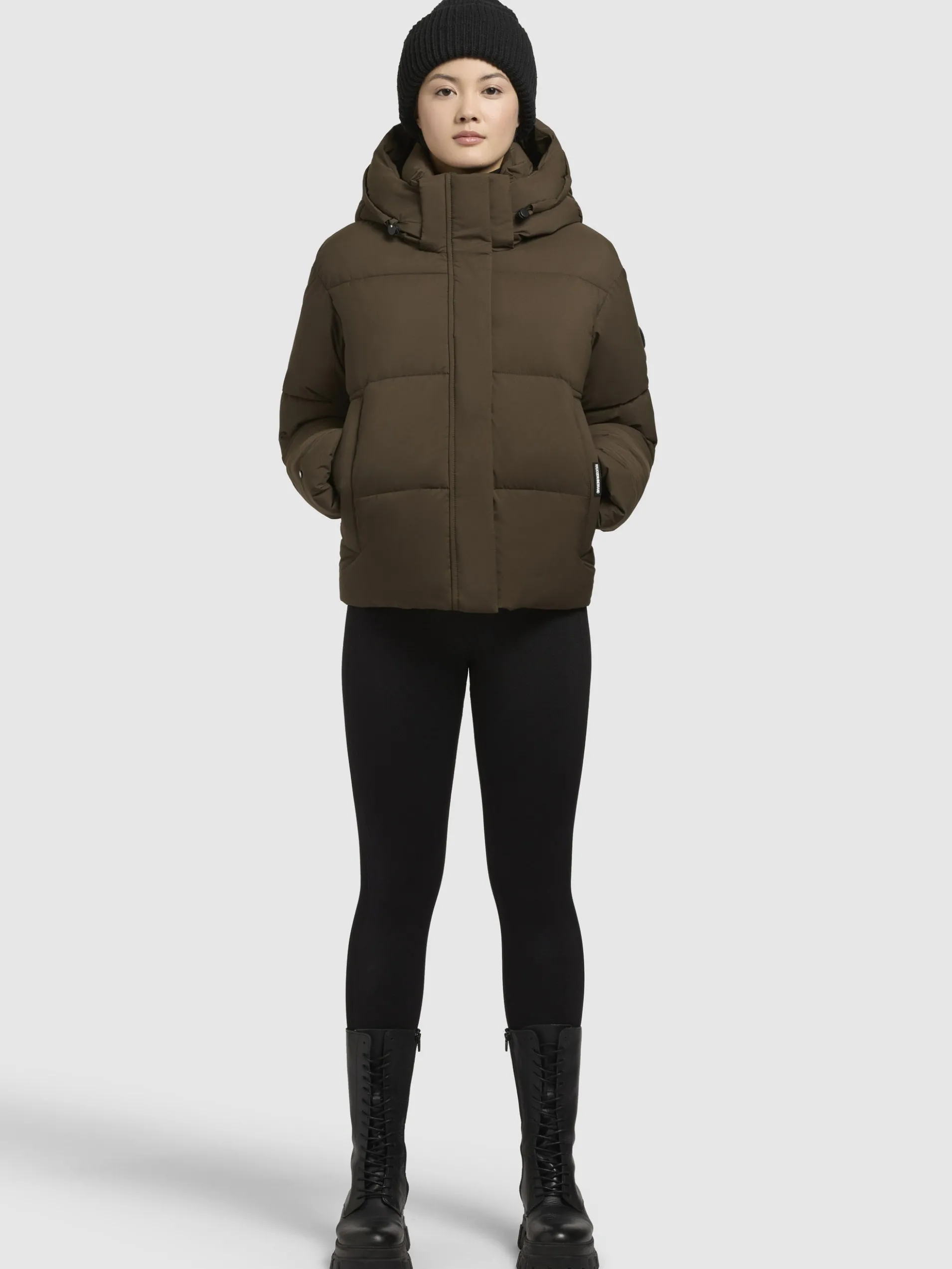 Jacke DEVINA MATT Dunkeloliv