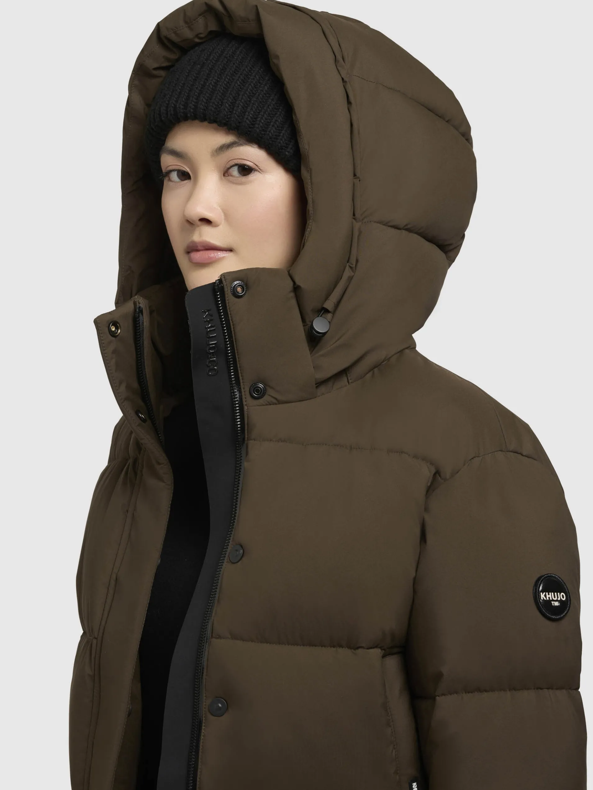 Jacke DEVINA MATT Dunkeloliv