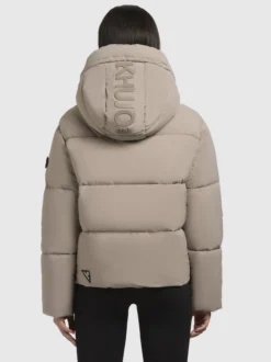 Jacke DEVINA MATT Graubeige