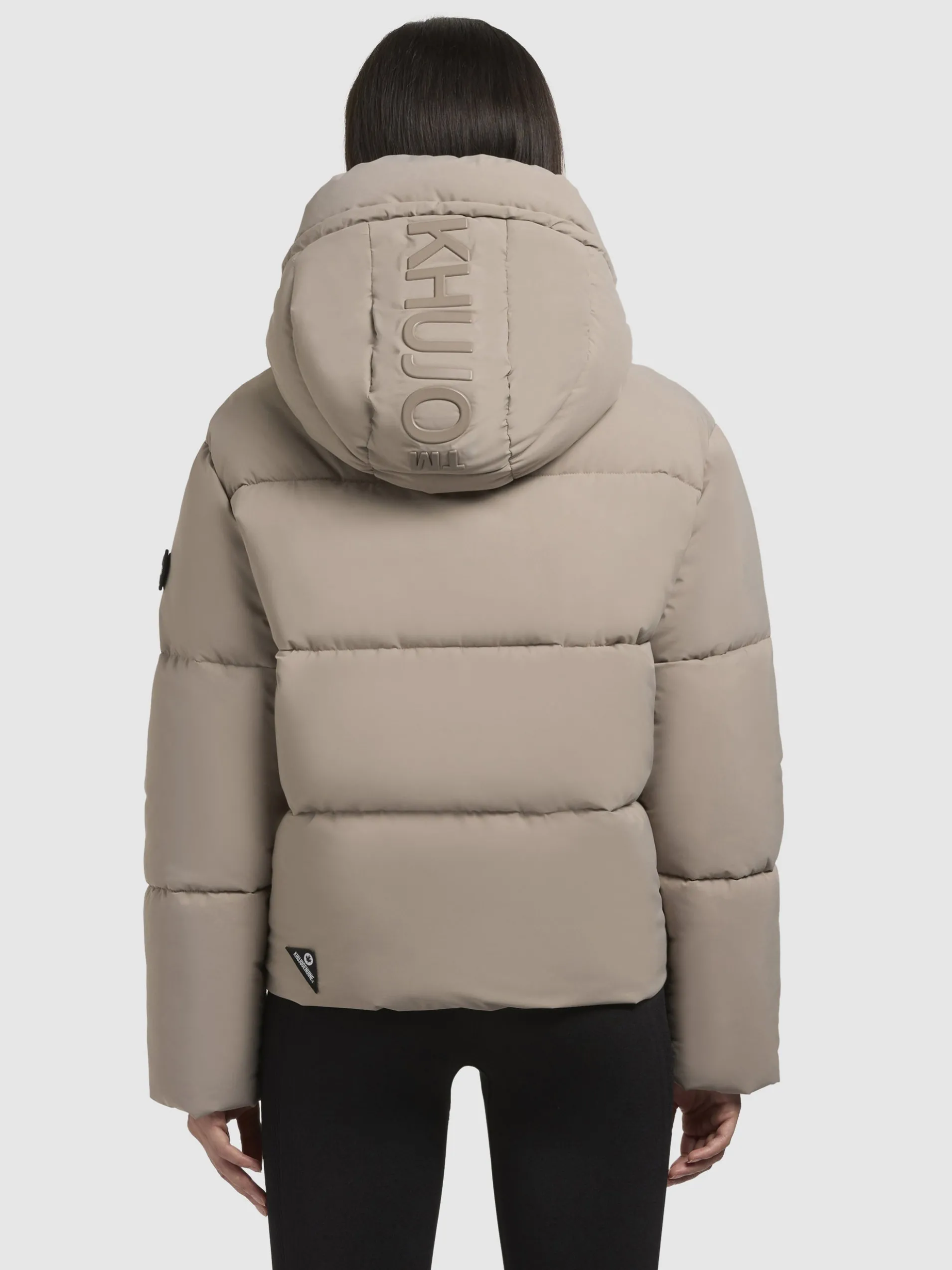 Jacke DEVINA MATT Graubeige