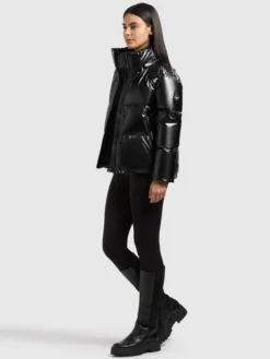 Jacke DEVINA3 SHINY BLACK