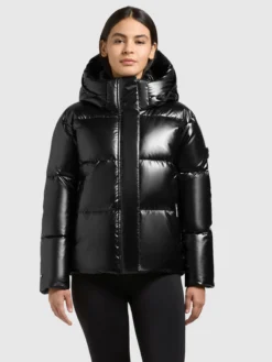 Jacke DEVINA3 SHINY BLACK